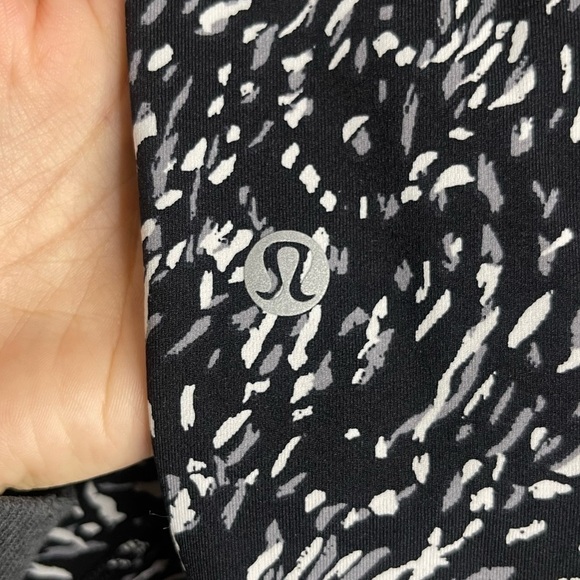 Lululemon Swift Speed High Rise Tight Speckle Black Size 4 - Picture 5 of 6